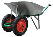 Тачка строительная Skiper 2x120 Expert (2 колеса,  250 кг.,  120 л.)
